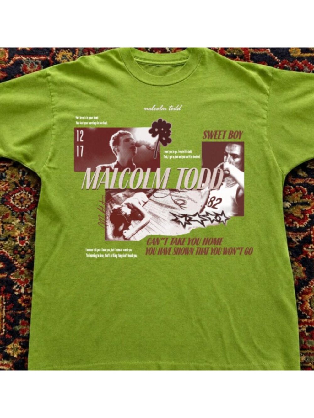 Malcolm Todd Sweet Boy Graphic shirt